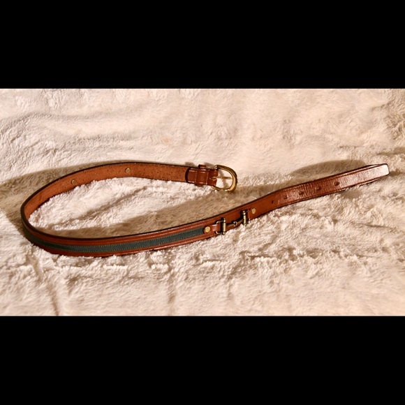 Tory Leather Equestrian Belt - Picture 3 of 3